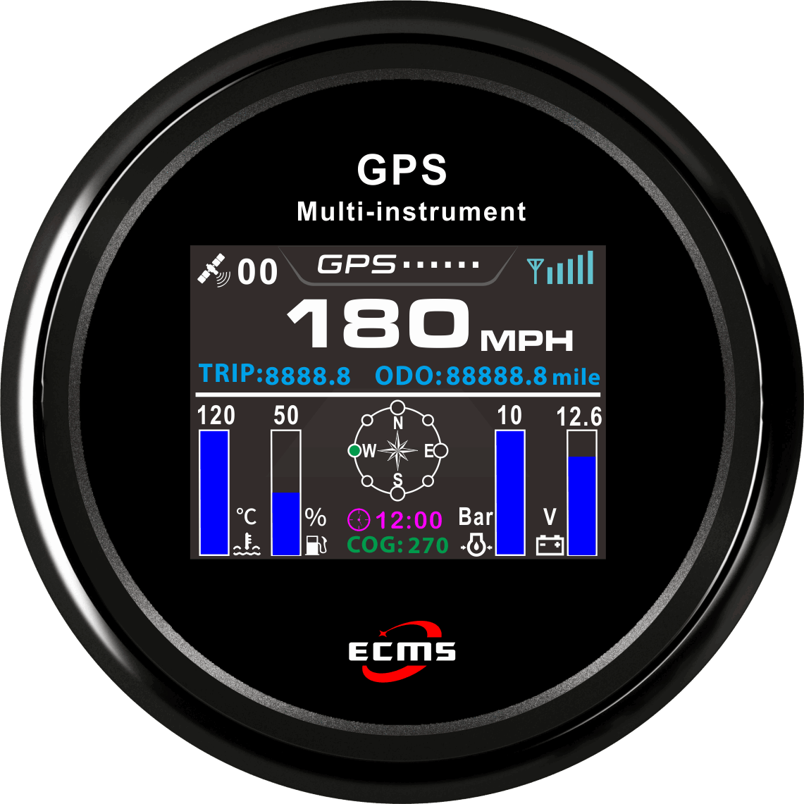 ECP/ECP2-TFT GPS多功能儀表