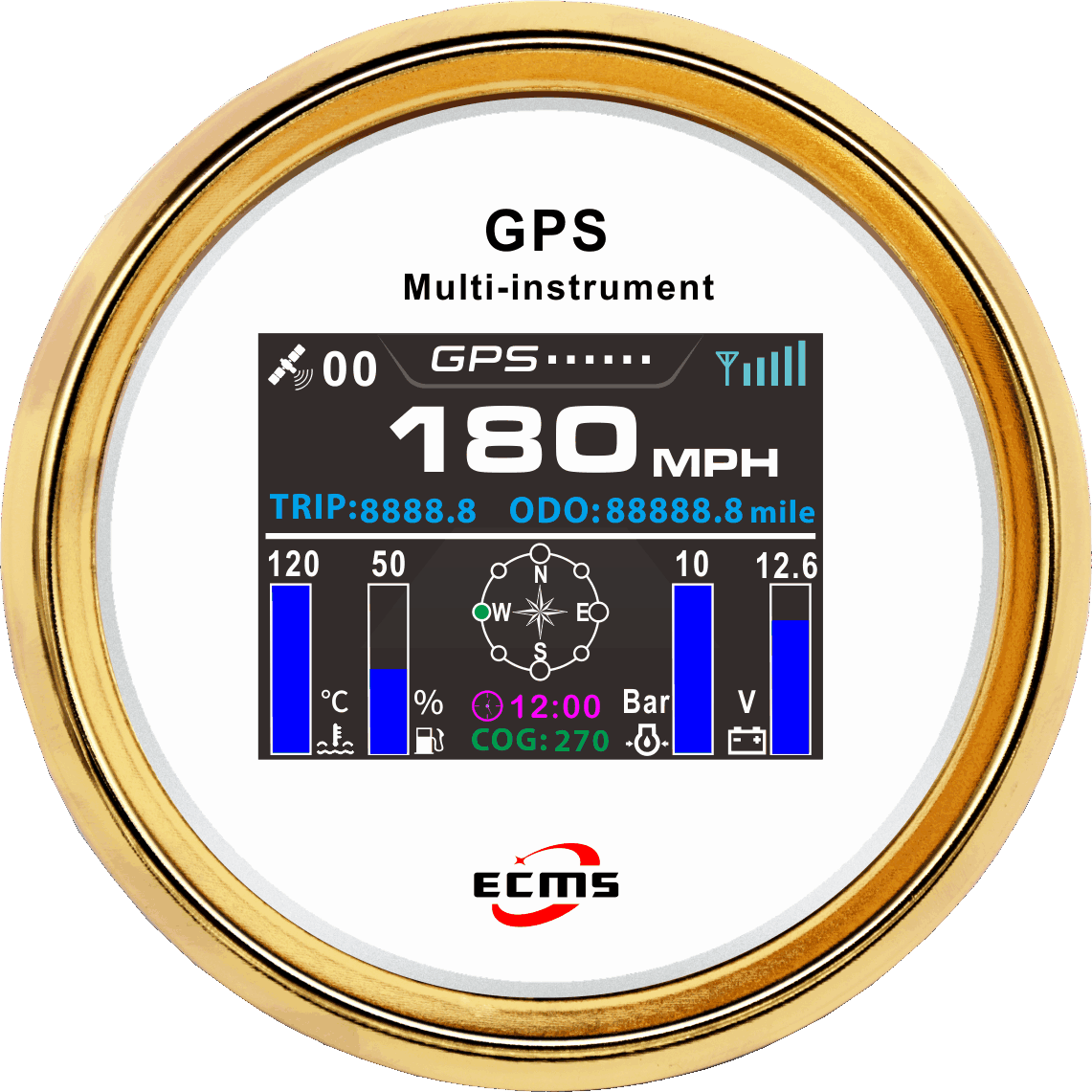 ECP/ECP2-TFT GPS多功能儀表
