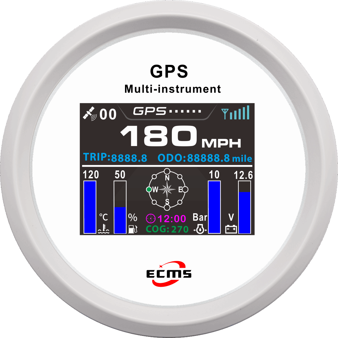 ECP/ECP2-TFT GPS多功能儀表