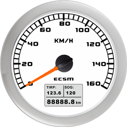 ECT-160MPH 速度表